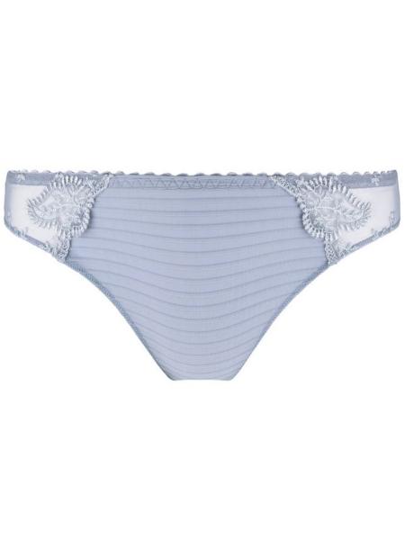 Slip brésilien Collection Elsie Lingerie Mauve