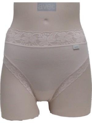 Culotte Bord E De Dentelle Blanc Xxl Avet Lingerie Mauve