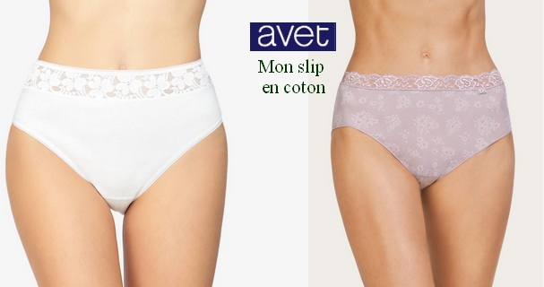 lingerie coton Avet